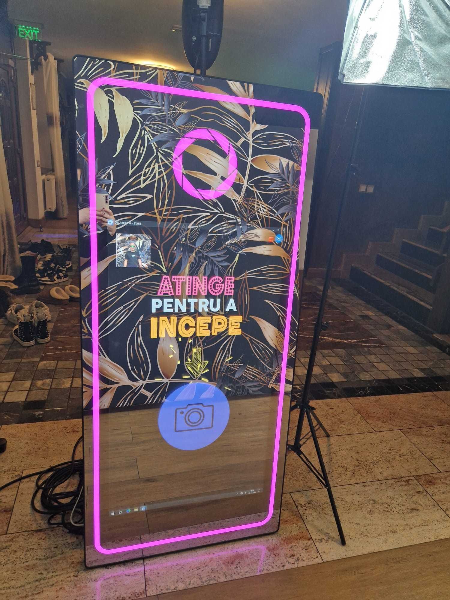 Oglinda Magica,Fum greu, Baloane cu fum, Servicii foto profesionale