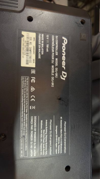 Serato Pioner dj DDJ-SR2