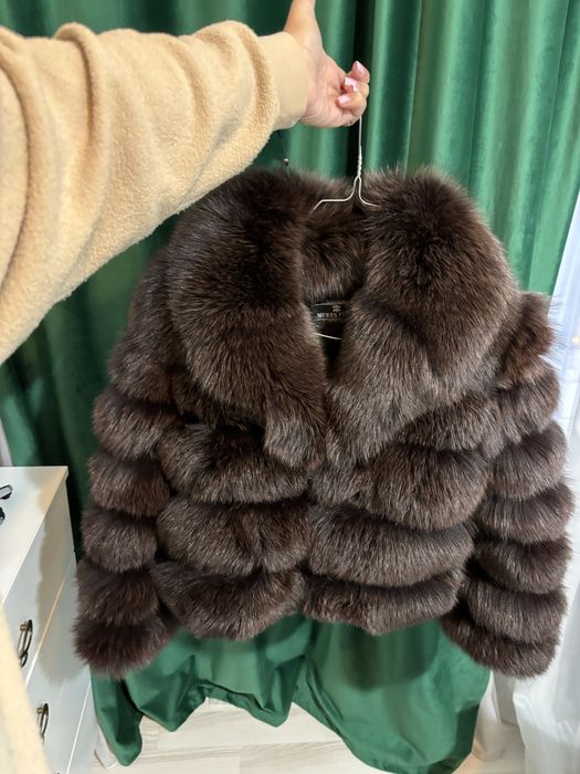 Blana naturala vulpe Full Maro