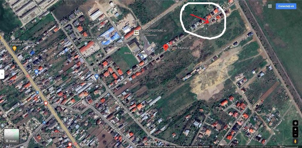 Teren Mogosoaia, Ilfov - 301.46 mp, intravilan, utilitati, ingradit