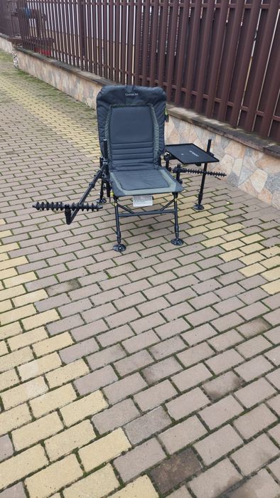 Scaun pescuit feeder caperlan + accesorii