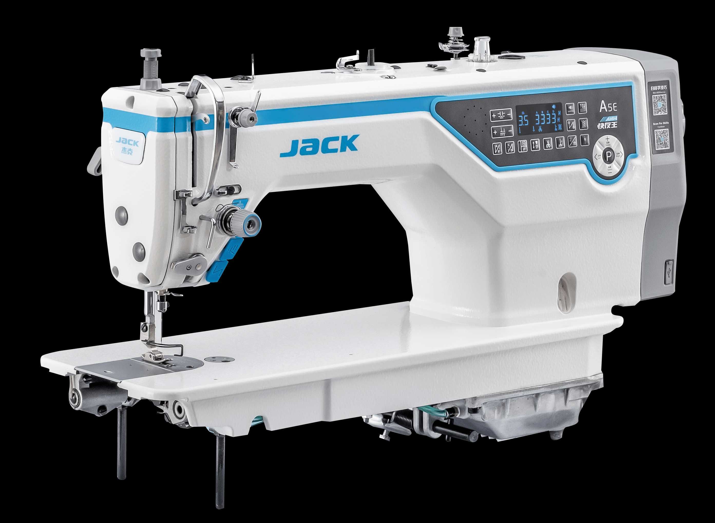JACK-A5E Avtomat to'g'ri chok tikuv mashinasi