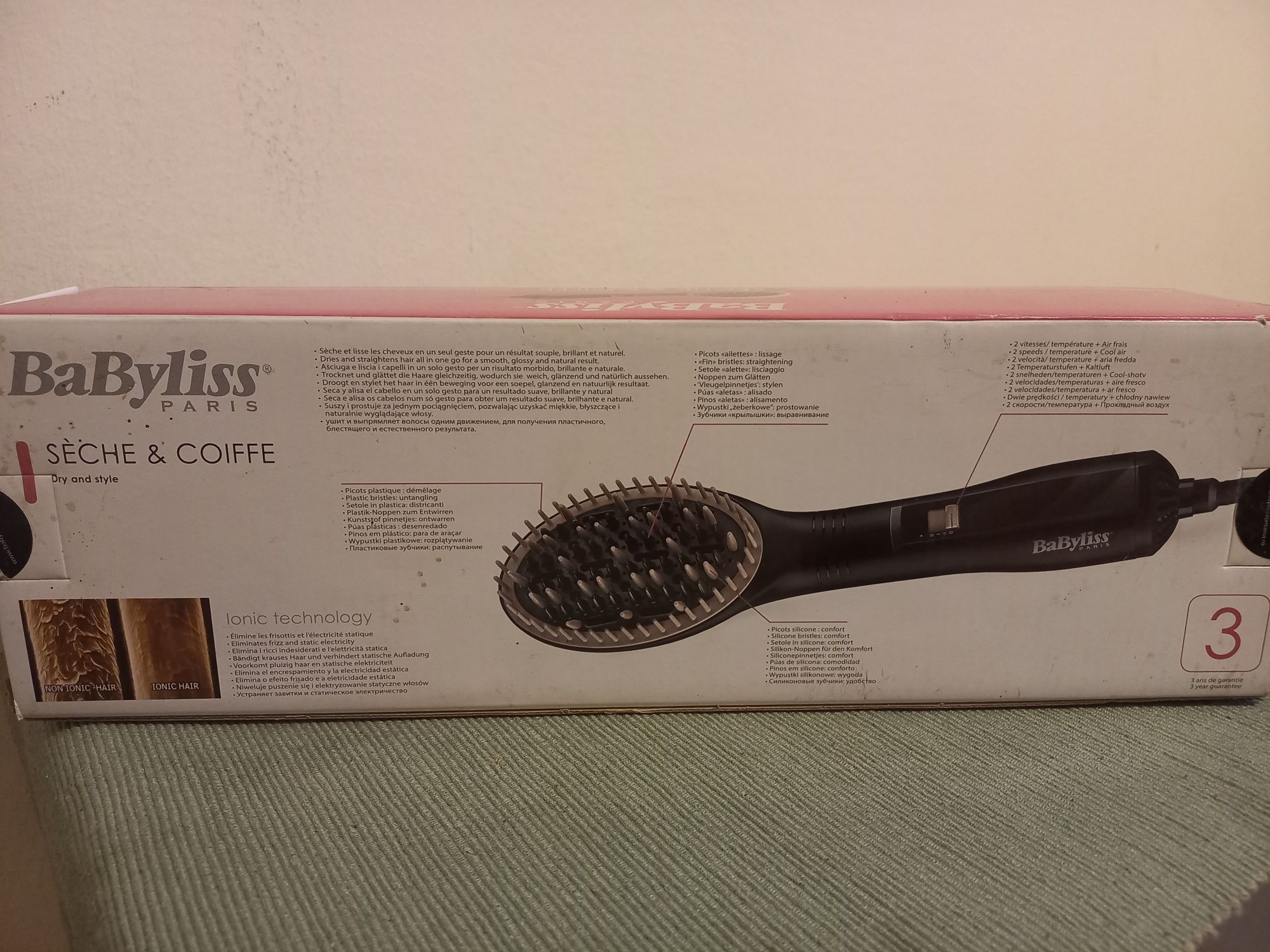 Vand perie par aer cald AS140E BABYLISS