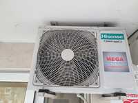 Продавам инверторен климатик Hisense 12ка