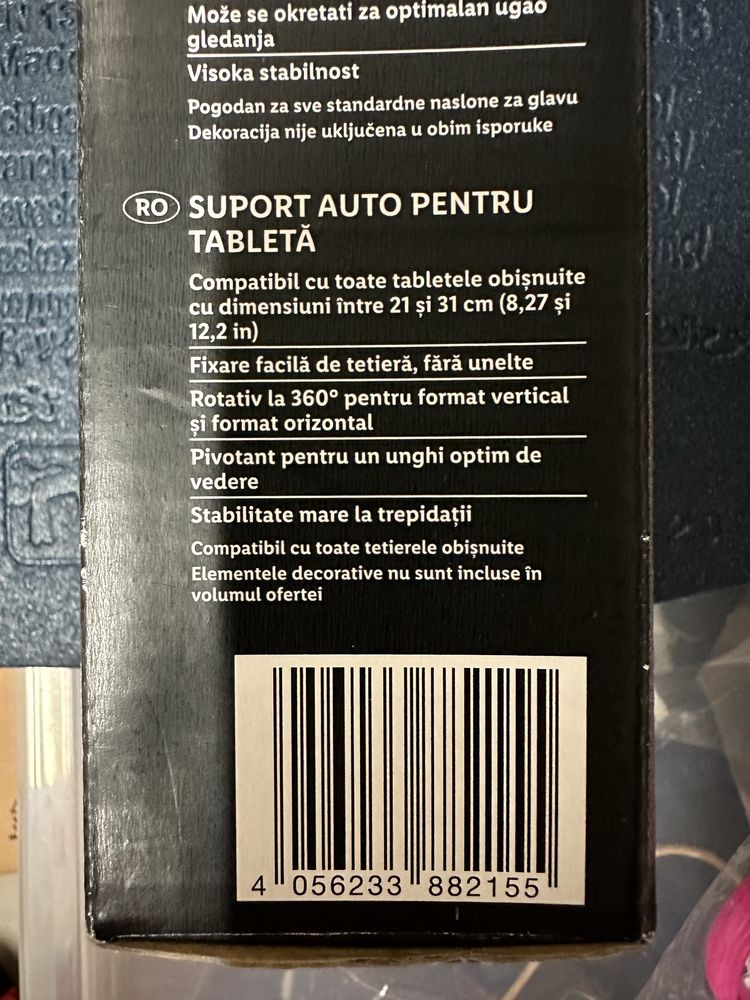 Suport tableta telefon pt tetiera auto