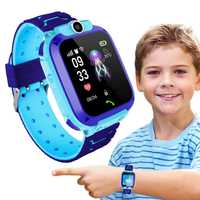 Детски смарт часовник, водоустойчива двупосочна камера, гласов чат GPS