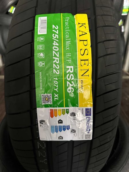 Нови летни гуми KAPSEN RS26 275/40R22 107Y XL НОВ DOT