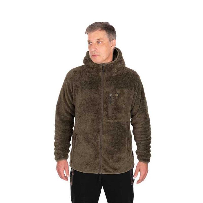 Яке от плюшен полар Fox HD Premium Full Zip Teddy Jacket – Khaki