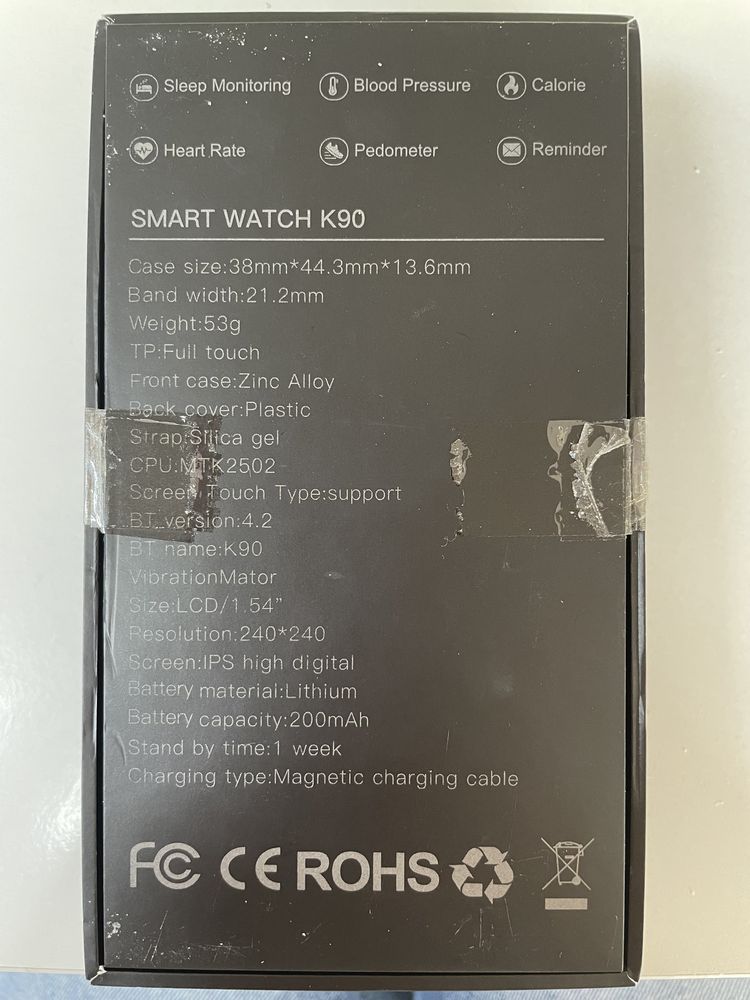 Смарт часовник Smart watch К90