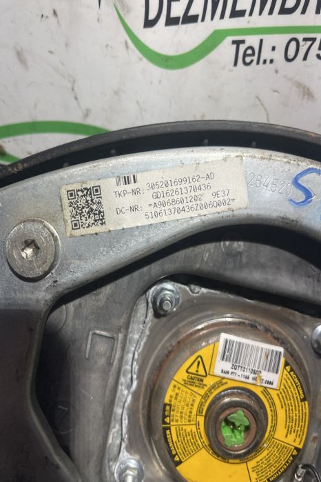 Airbag volan / sofer A9068601202 Mercedes-Benz Sprinter a 2-a generat