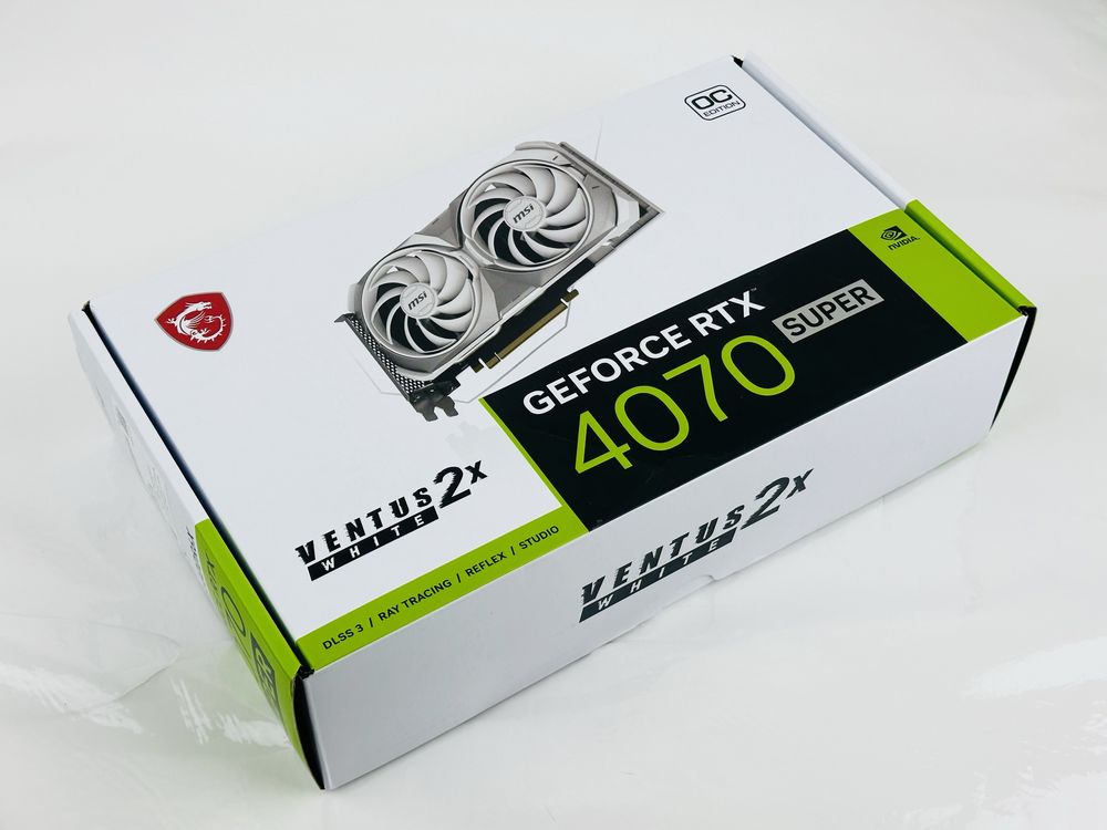 НОВА! Видеокарта MSI NVidia GeForce RTX 4070 Super Ventus 2X OC