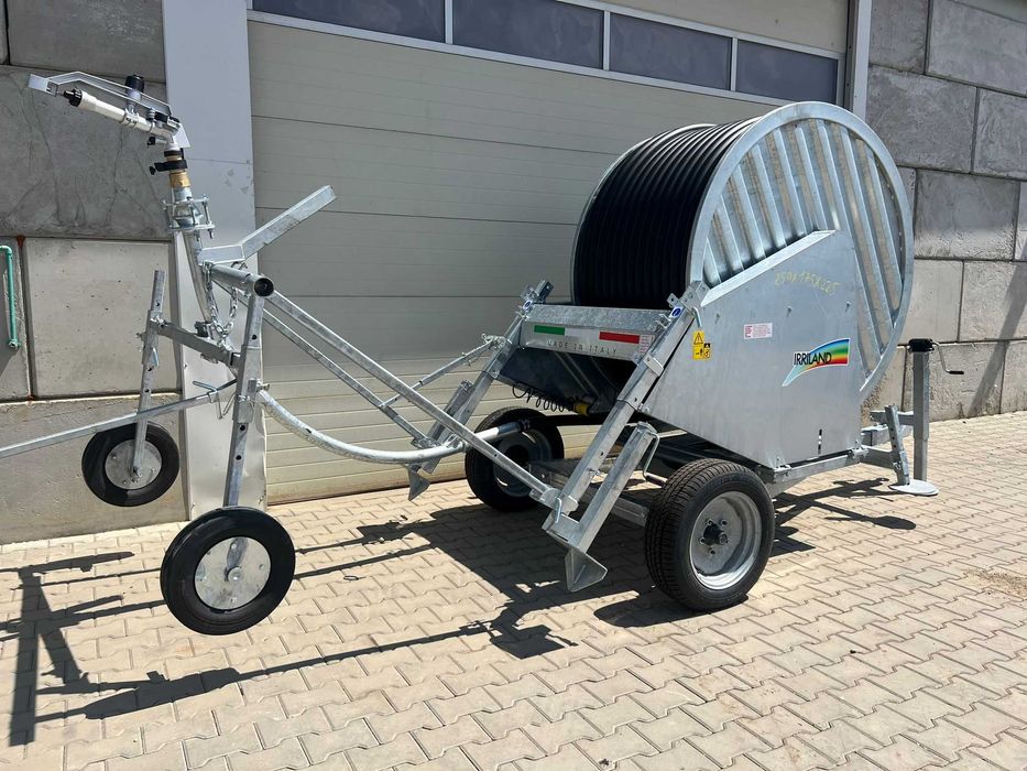 Ролкова поливна система Irriland 300 м / 63 мм – Нов + Видео