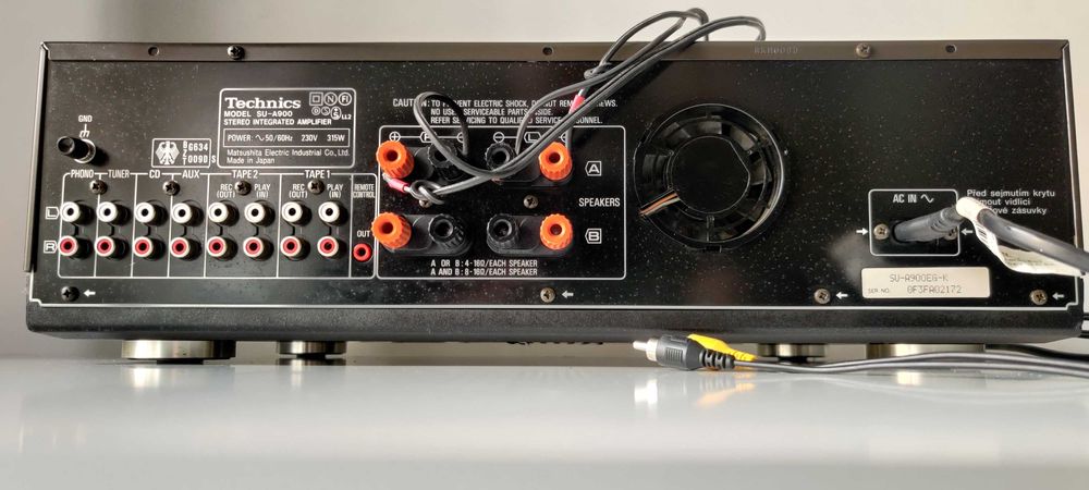 Technics SU A 900 amplificator stereo varf de gama Japan