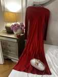 Rochie satin rosie