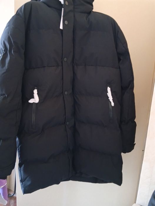 Мъжко Чисто ново  черно зимно яке