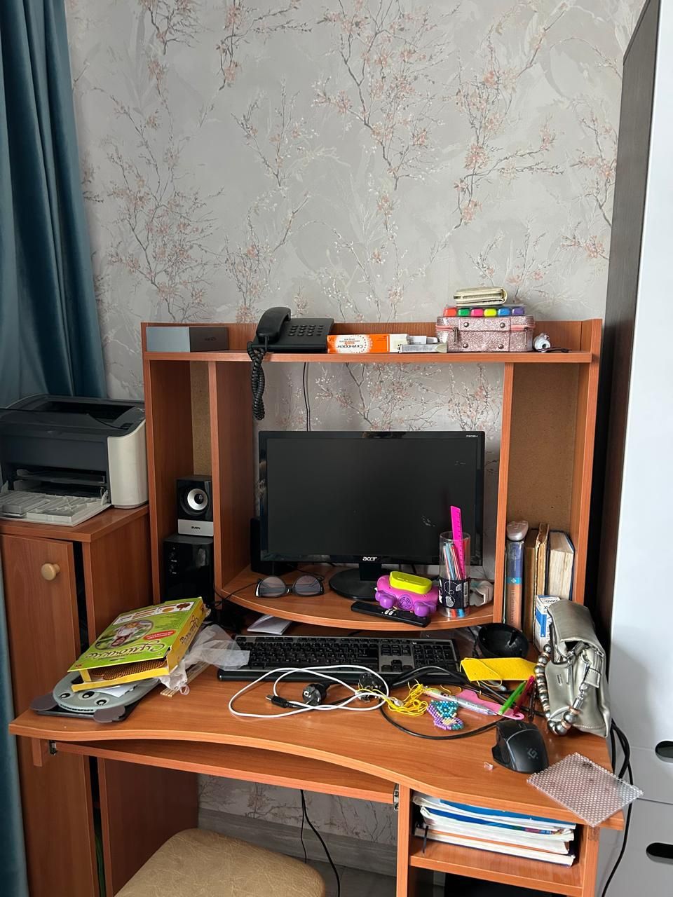Стол компьютерный со шкафом