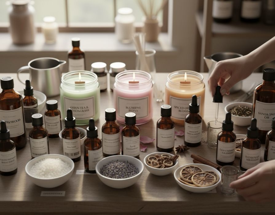 Аромати за свещи / Парфюмни композиции за свещи / Аромат за свещи