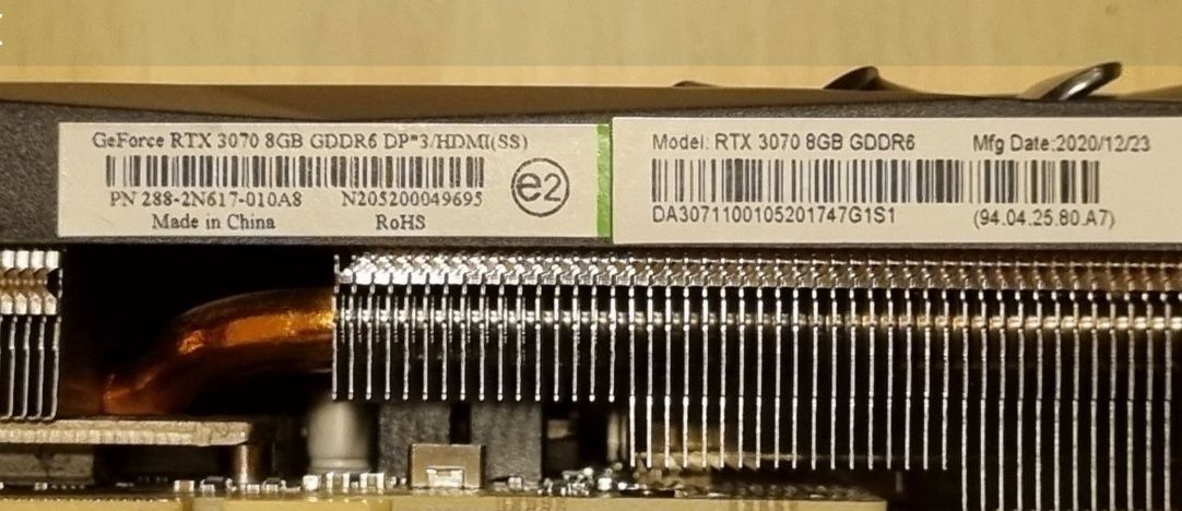 Acer GeForce RTX 3070 8GB