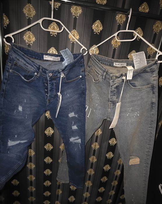 Blugi reducere AMIRI / Off white. / dsquared2