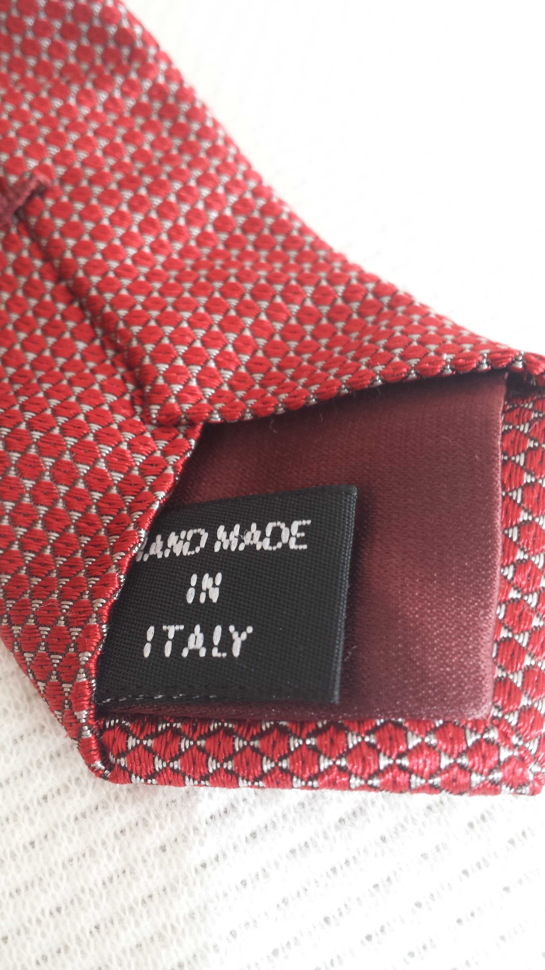 Нова мъжка вратовръзка GIORGIO ARMANI, Италия, коприна (hand made)