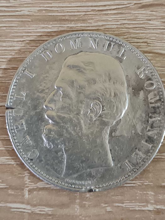 Monede argint 5 lei Carol I 1880