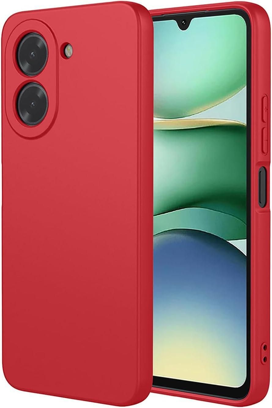 Матов Силиконов Кейс за Xiaomi Redmi A5 - Червен