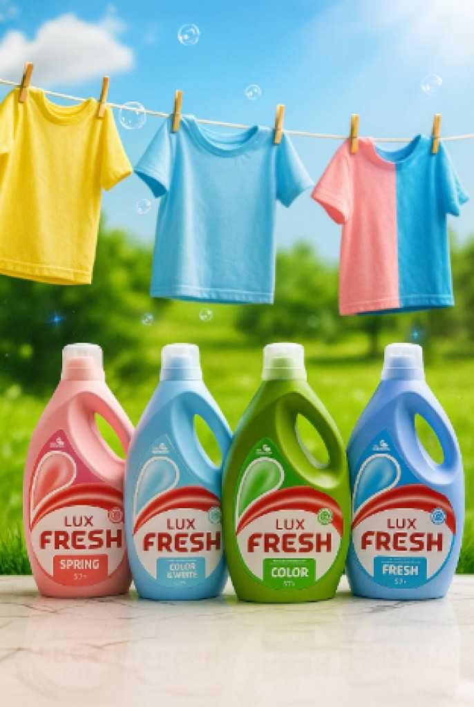Гел за пране LUX FRESH Color & White – 5.75 л