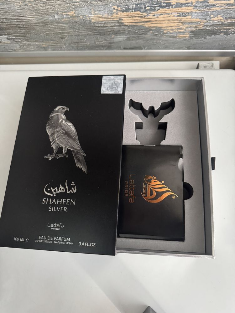 Мъжки арабски парфюм Lattafa Shaheen Silver