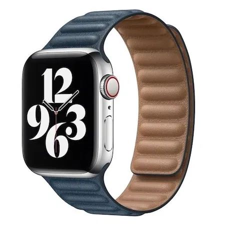 Apple Watch Кожена Магнитна Каишка  8 | 7 | 6 | SE | 5 | 4 Ultra