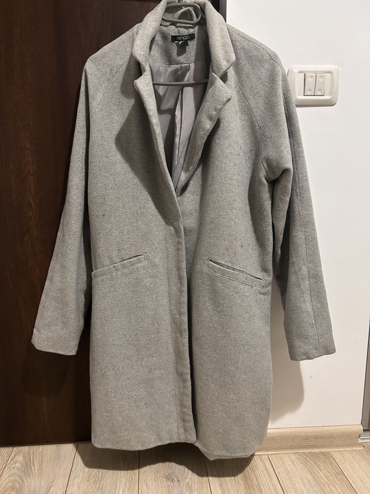 Palton de culoare gri