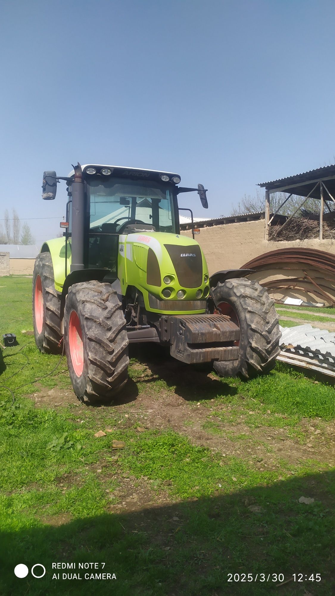 Claas Arion 630 sotiladi