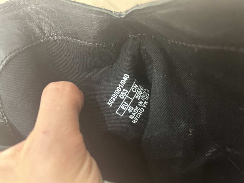 Ciocate zara 40 piele intoarsa