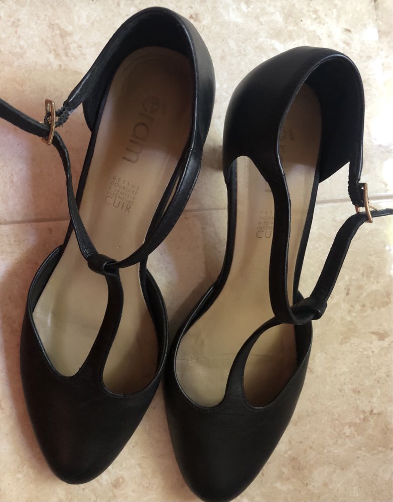 Pantofi piele marca” Eram”-marimea 38