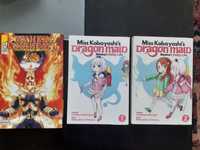 книги Манга- Dragon maid  и mha