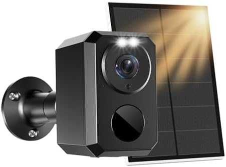 Нова Водоустойчива Соларна 2K Камера с PIR Детектор и Двупосочно Аудио