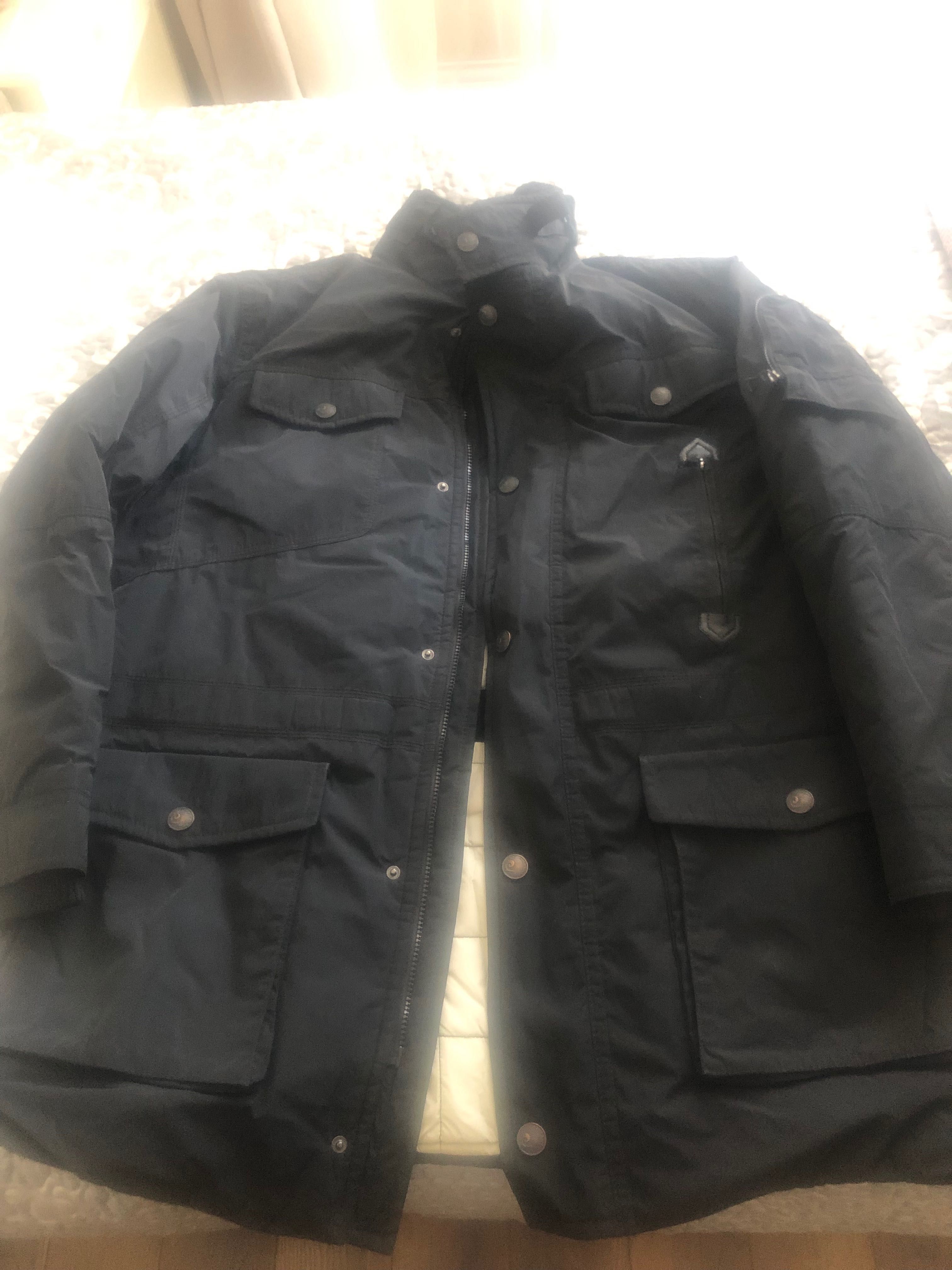 Куртка теплая мужская б/у. Размер 56-58
