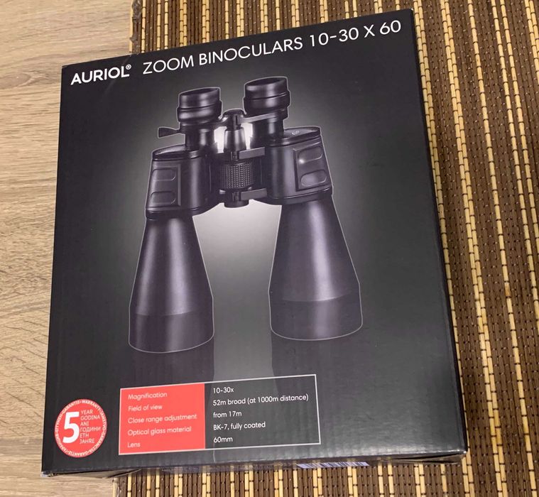 Binoclu , drumetii, joaca etc Scout 10 - 30 x 60 BK-7 - nou