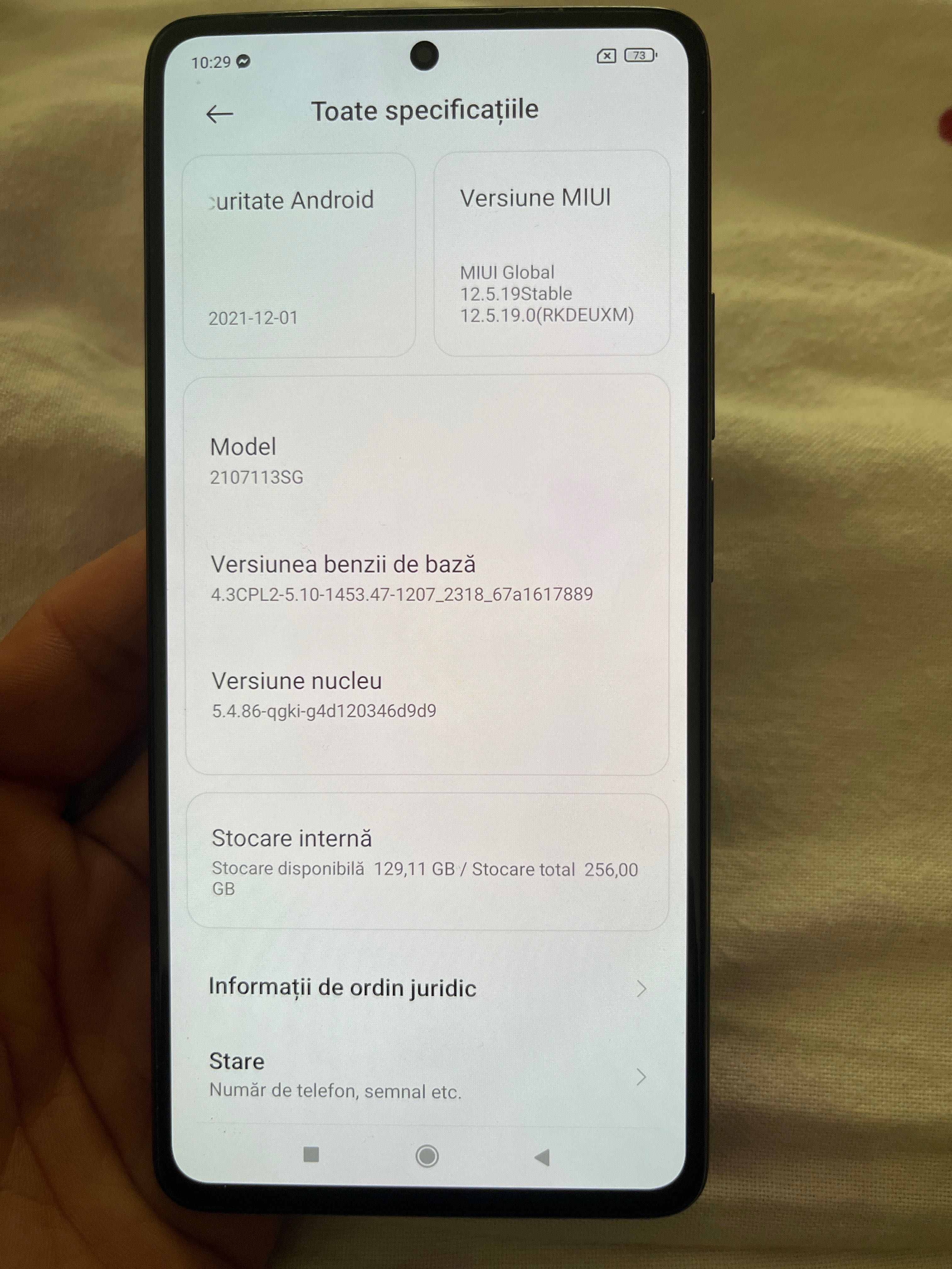 Xiaomi 11 T pro in stare foarte bună de funcționare