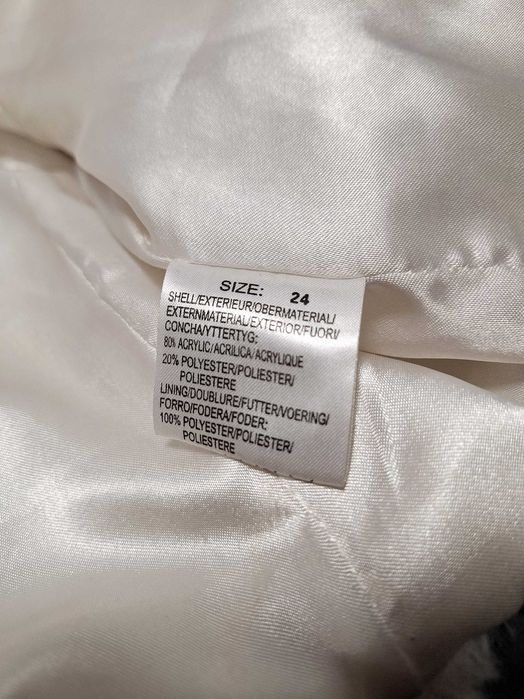 Haină scurtă eco Cream Luxe