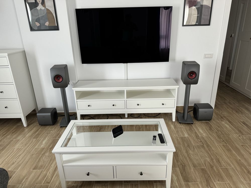 Subwoofer activ KEF KC62 Titanium Grey Factură + Garanție AVstore