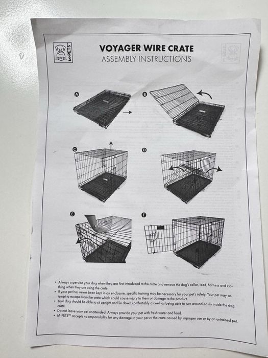 Клетка за автомобил за домашни любимци „Trixie“