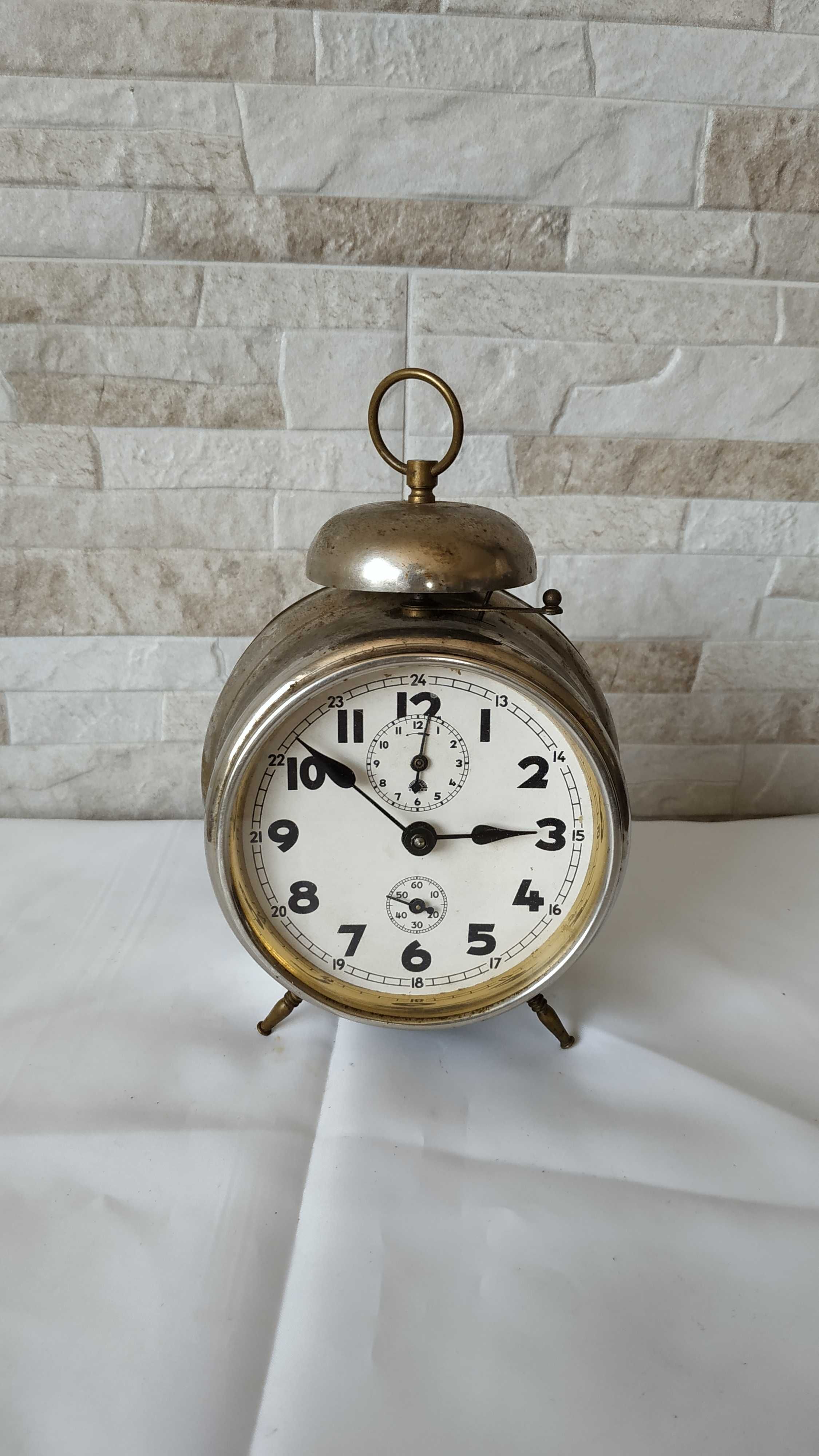 Стар немски часовник / будилник - HALLER - Made in Germany - 1930г.