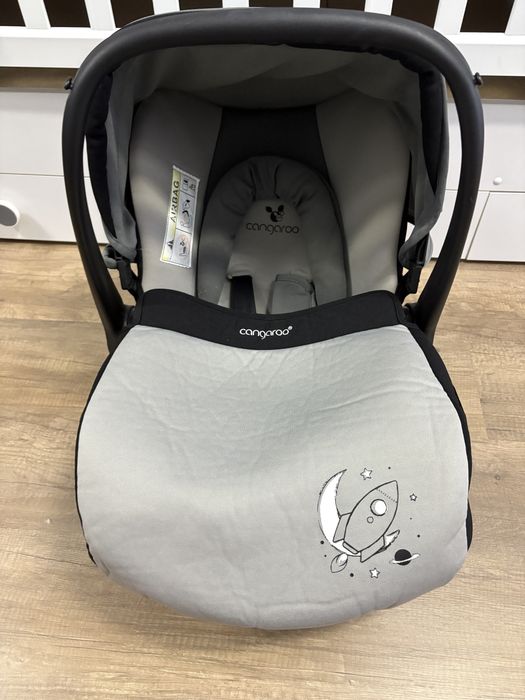 Столче - кошничка за кола 0-13 кг. Apollo CANGAROO - сив