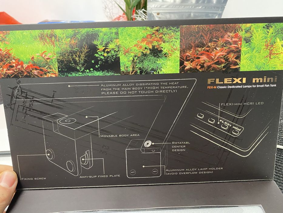 Lampa acvariu Azoo Flexi mini Hcri Led