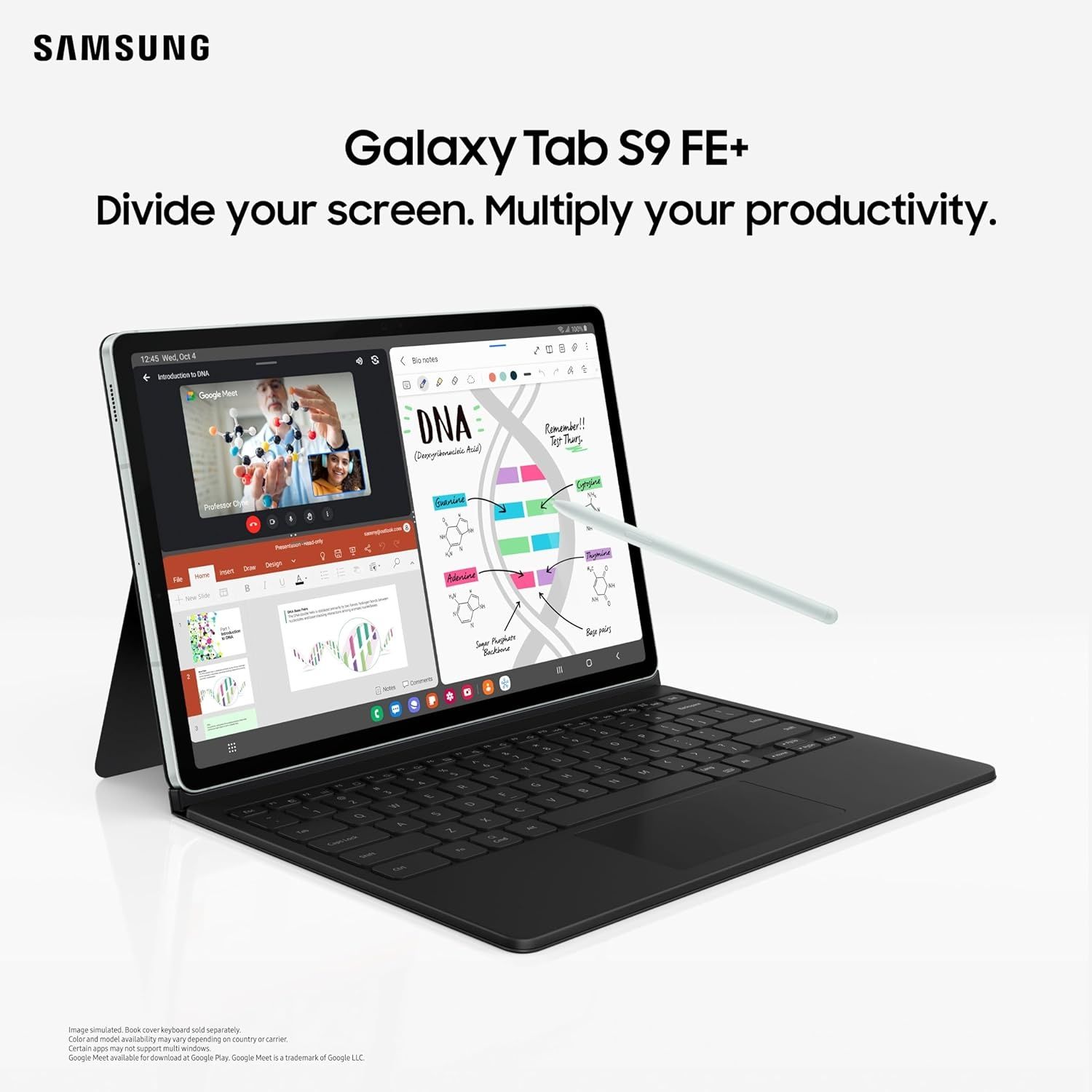 Samsung Galaxy Tab S9 FE vs S9 FE+ plus Wifi 5G