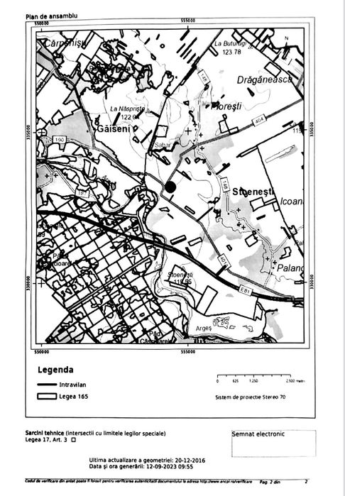 Teren Extravilan zona Florești, Stoenesti