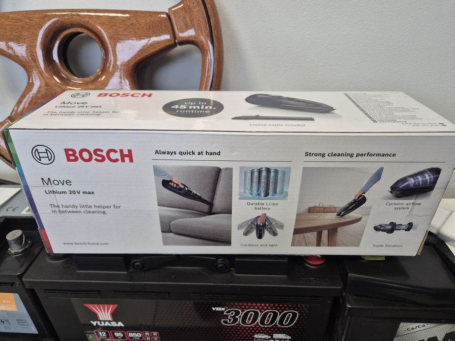Ръчна прахосмукачка BOSCH Move Lithium 20 V max