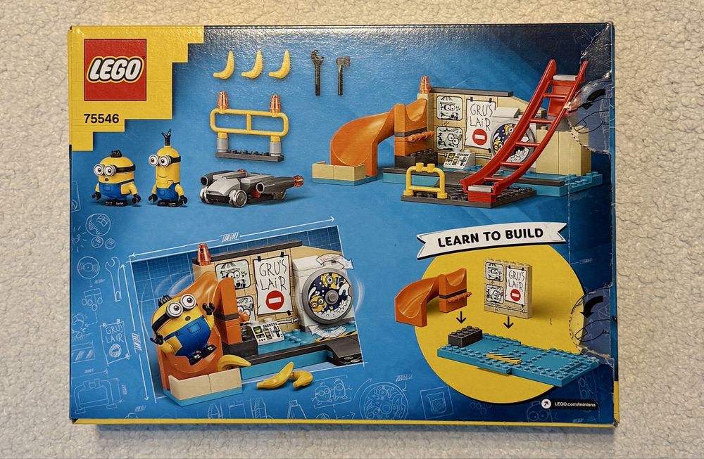 LEGO 75546 Minions в Grus лаборатория, конструктор