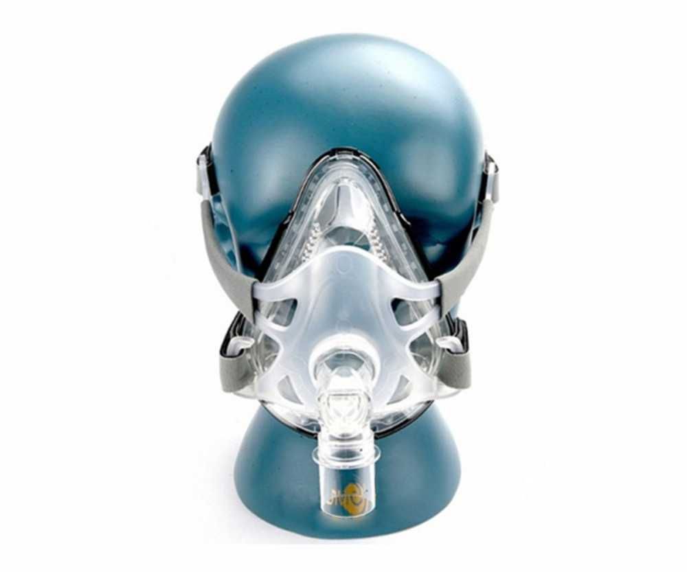 Full Face Маска за сънна апнея, за всички CPAP / ЦПАП апарати + каишка