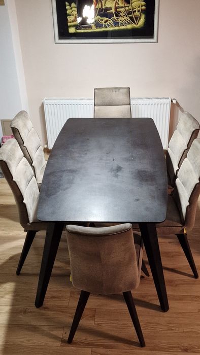 Set masa dinning cu 6 scaune